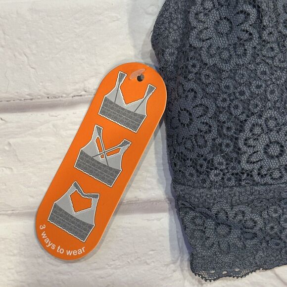 Girls Wonder Nation 2 Pack T-Shirt Bras Size XS 28 Yellow Gray - Picture 6 of 8